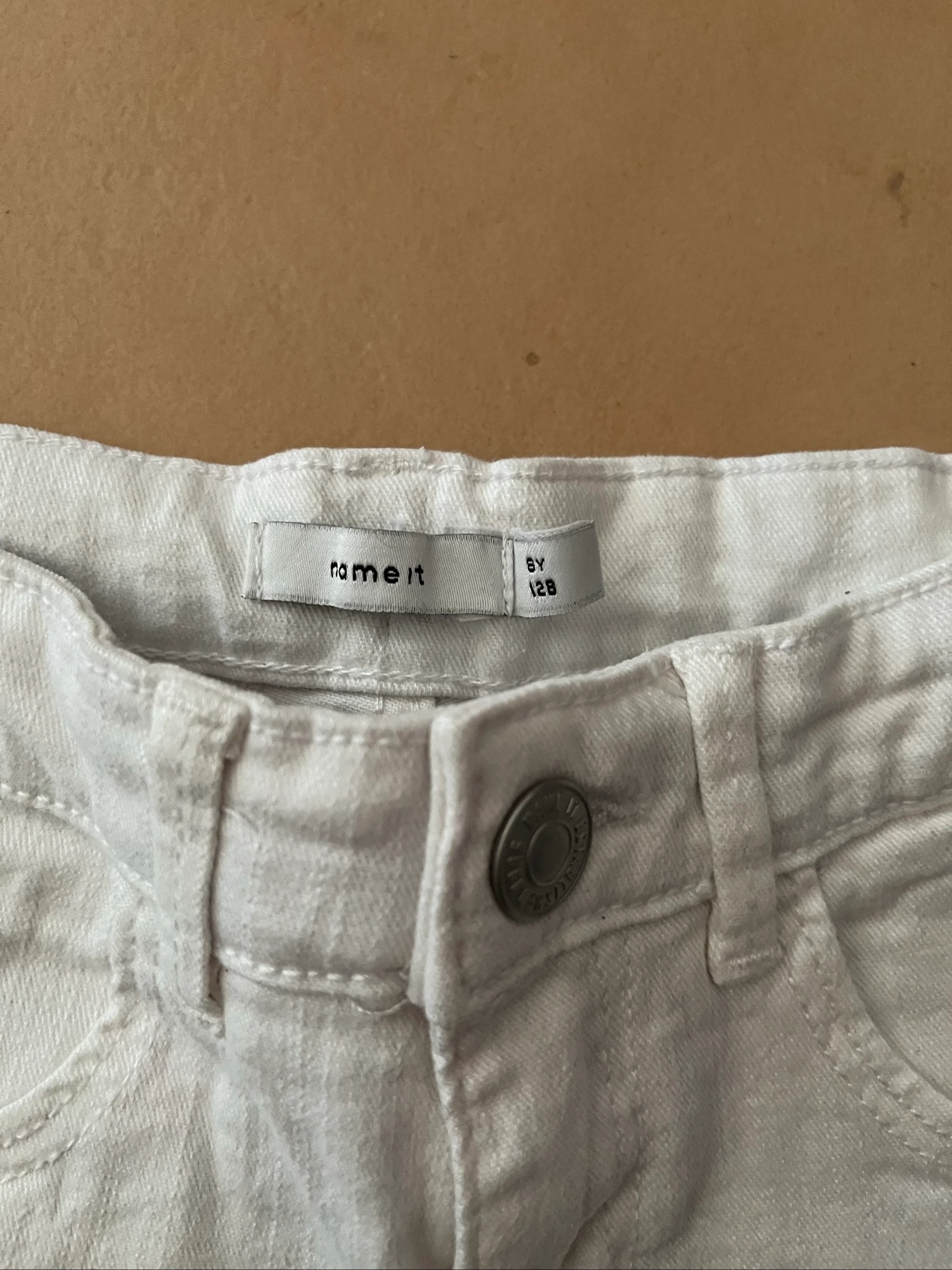 Short jeans menina Name It tamanho 8 anos – photo 2